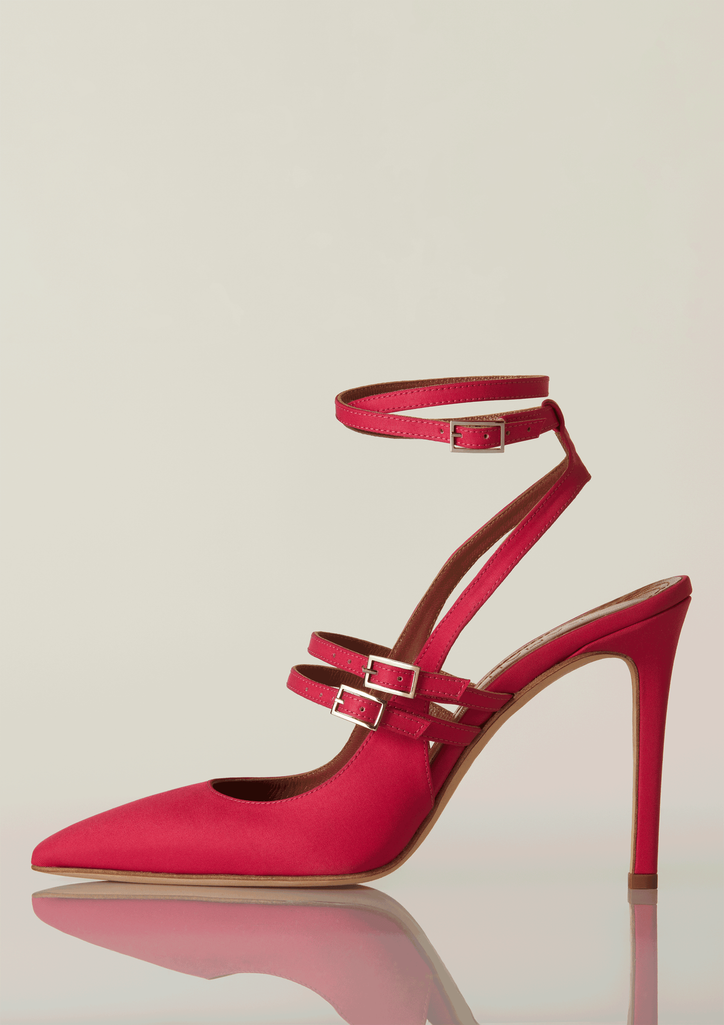 ‘’Jackie O‘’ fuchsia slingback