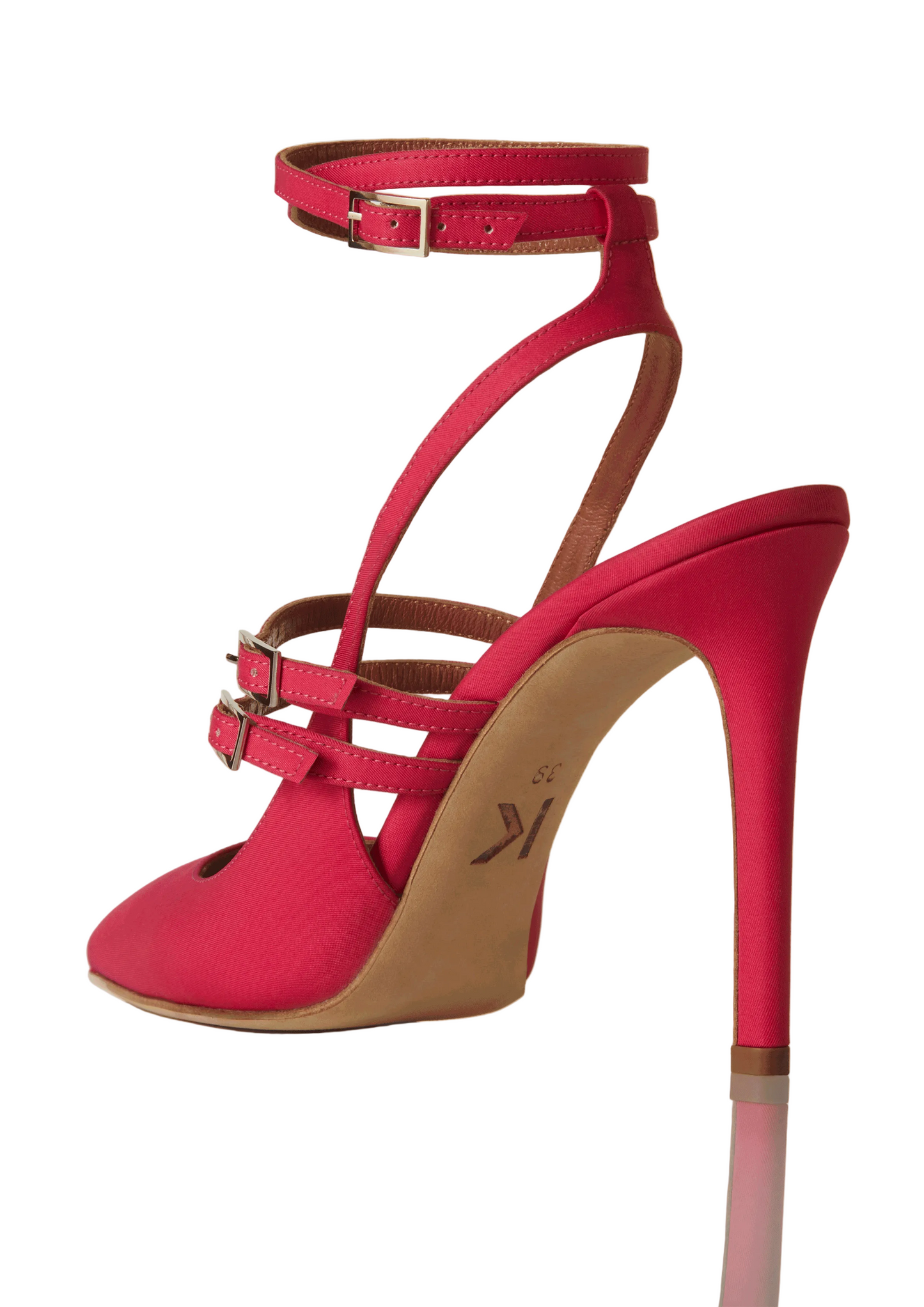 Jackie O fuchsia slingback