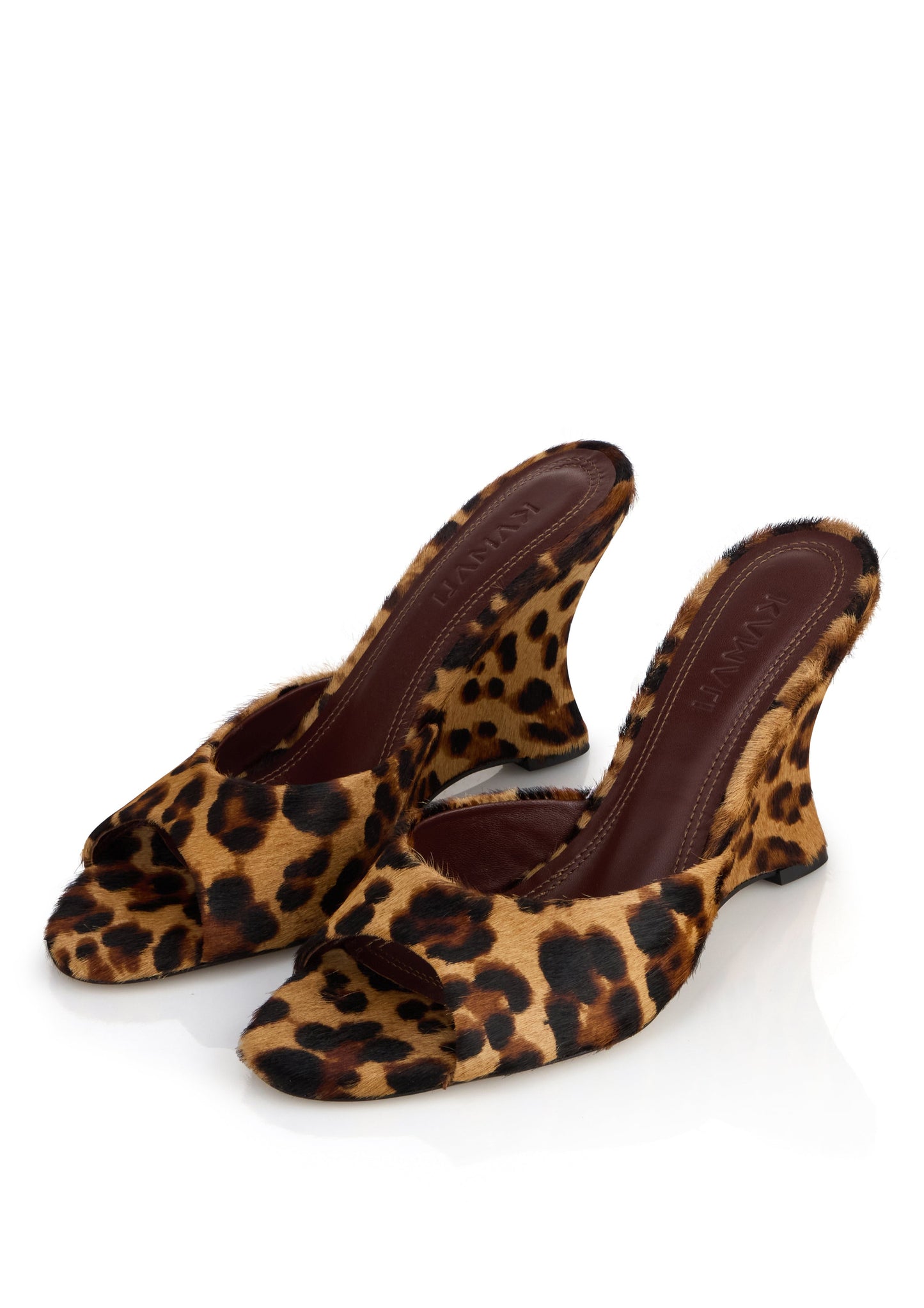 Lolita Leopard Wedge