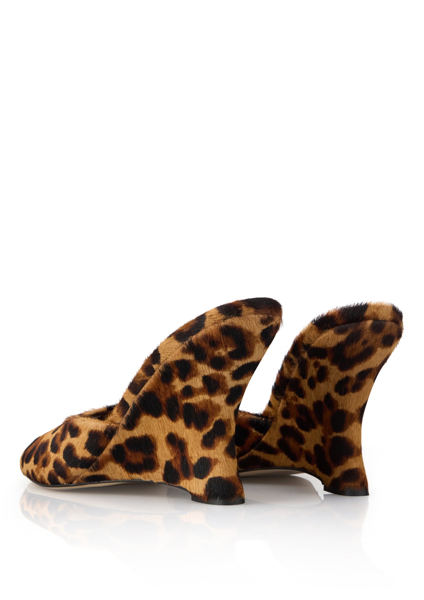 Lolita Leopard Wedge